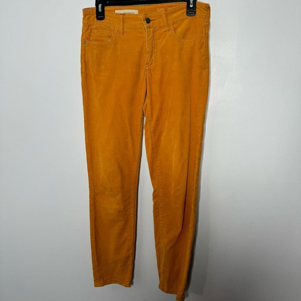 Anthropologie police corduroy mustard pants size 27